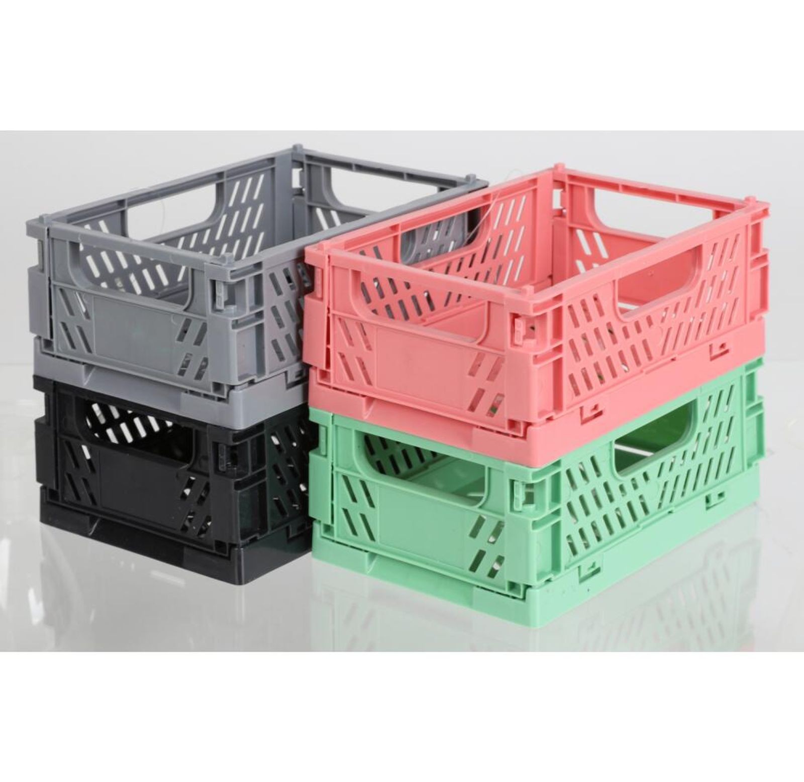 24X Mini Decorative Folding Box Storage Box 15X10X5.7 Cm Various Colors