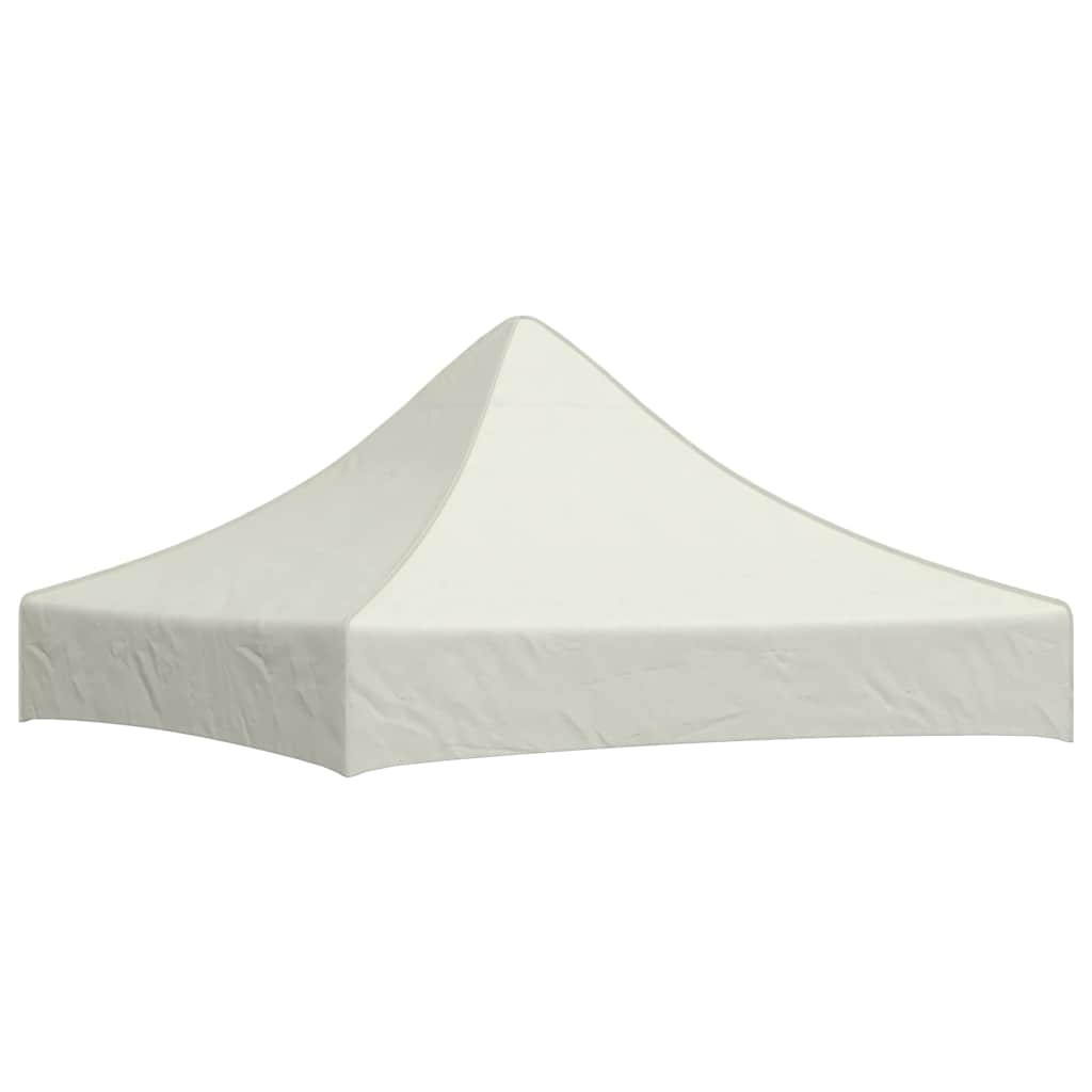 Party Tent Roof 2x2 m Cream 270 g/m² Replacement Canopy Gazebo Cover vidaXL