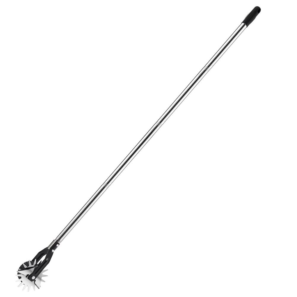 Wheel Rotary Edger, Manual Edger Lawn Tool,Adjustable Length with Sturdy3053