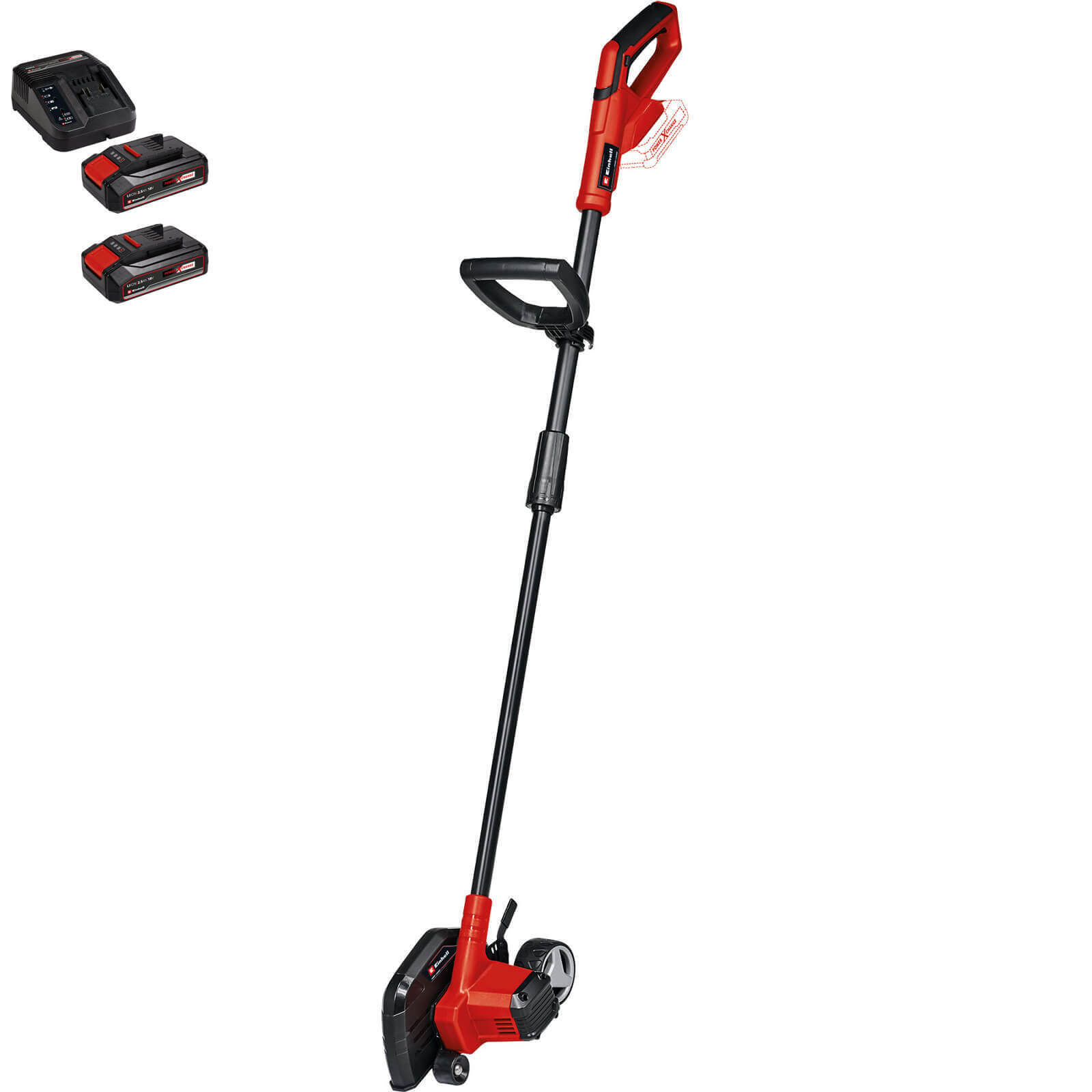 Einhell GE-LE 18/190 Li 18v Cordless Lawn Edge Trimmer 2 x 2.5ah Li-ion