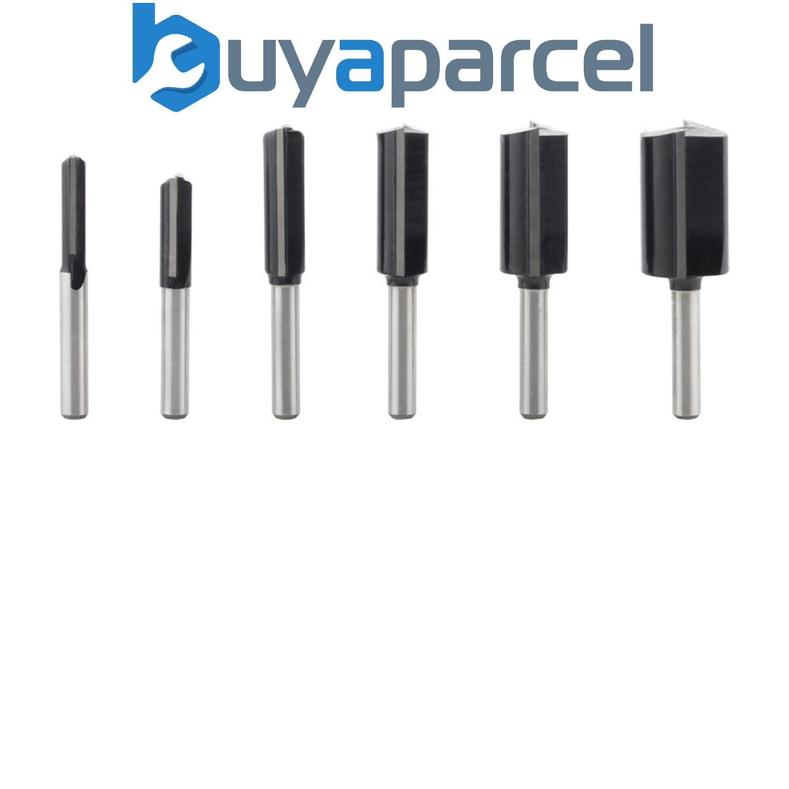 Bosch Router bit sets PRO Router Bit Straight Set Shank 6 mm 6 pcs 2607017465