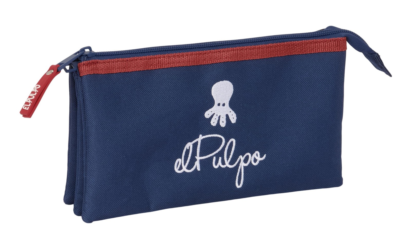 Safta EL OCTOPO – Triple Pencil Case, Children's Pencil Case, Ideal for Children