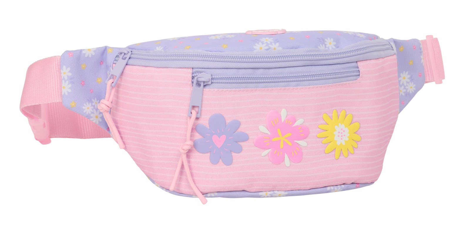 SAFTA Bouquet – Waist Bag with External Pocket, Ideal for Youth and Children of