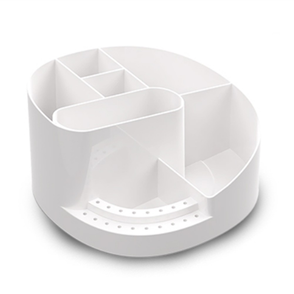 Drill Bit Holder 18 Hole Nail Desk Organizer Professional Stand White J1G41041