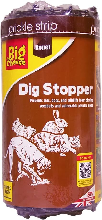 The Big Cheese Prickle Strip Dog Stopper – 2 m x 28 cm wide, durable Grow-thr
