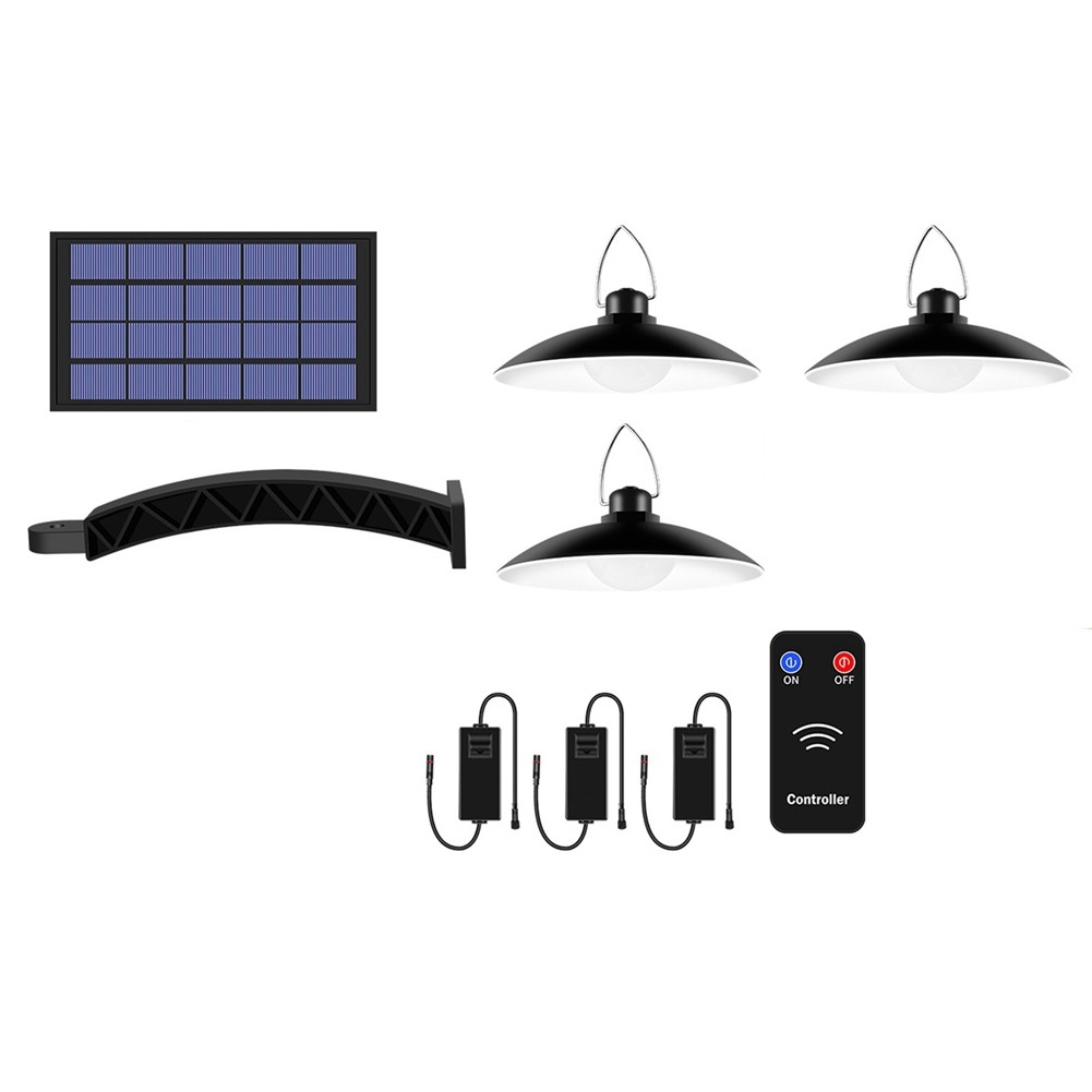 Solar Pendant Light with Remote Control Outdoor Indoor Solar LampLine Solar1890