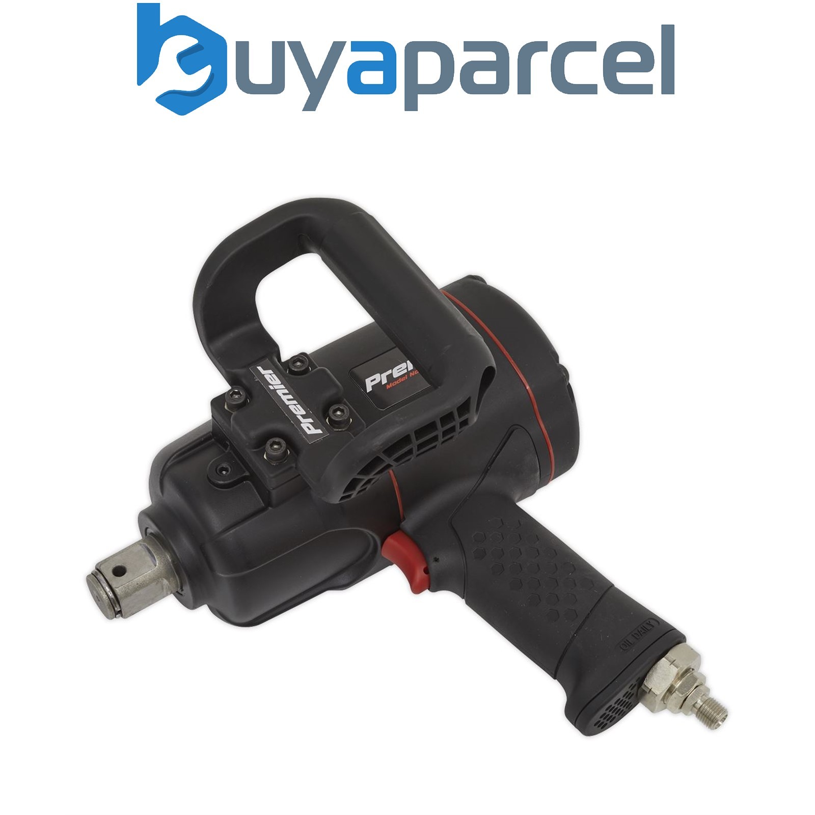 Sealey SA6008 Premier Twin Hammer Composite Air Impact Wrench 1"Sq Drive