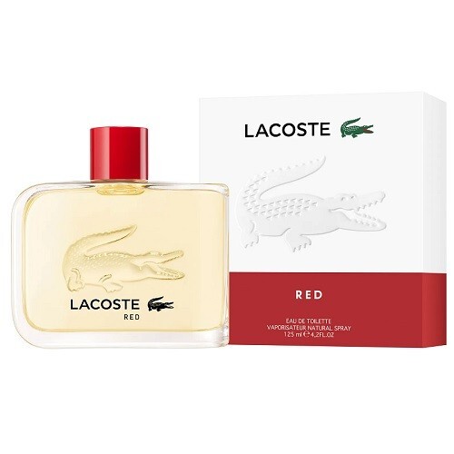 LACOSTE RED 125ML EAU DE TOILETTE SPRAY BRAND NEW & SEALED