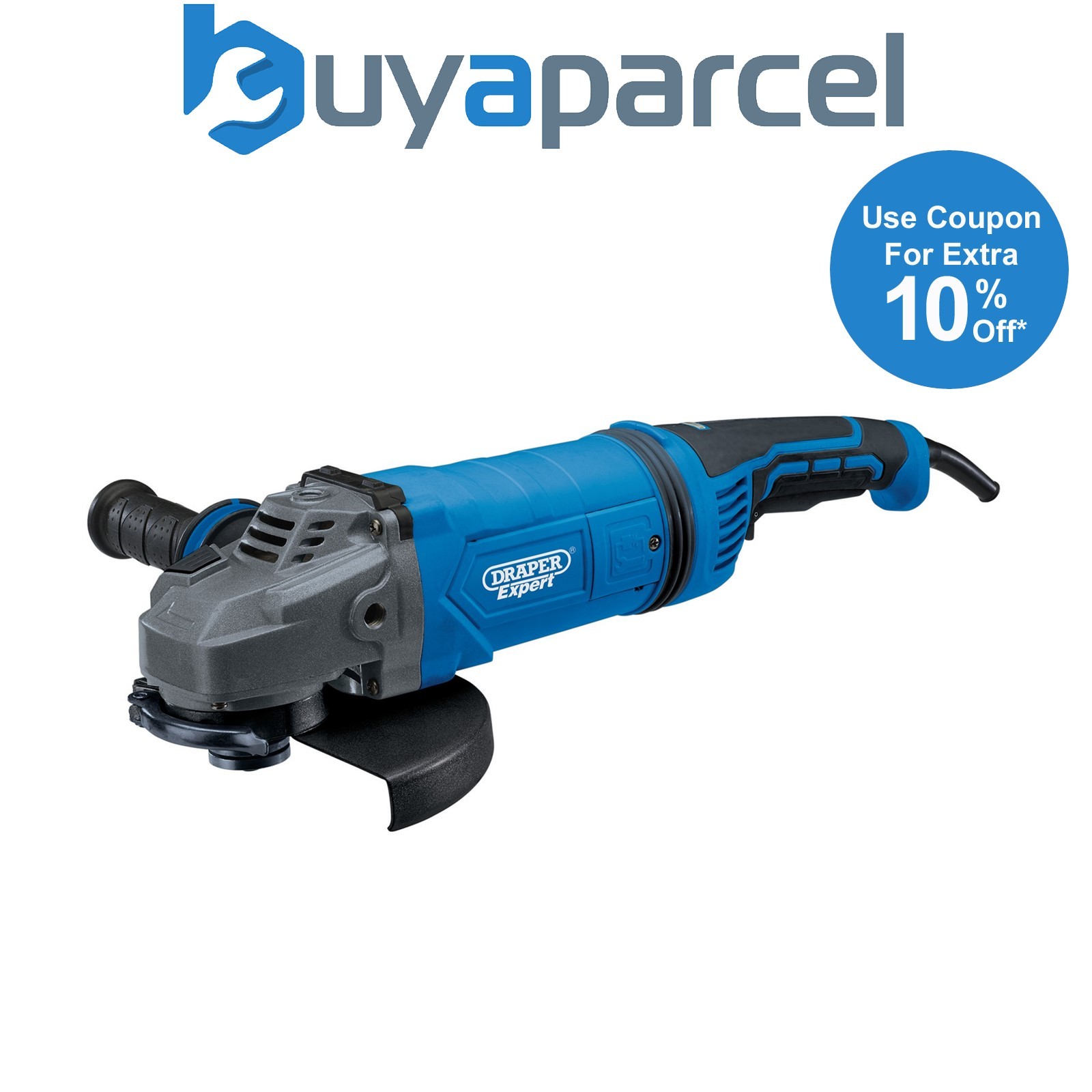Draper 56610 Draper Expert 230V Angle Grinder, 230mm, 2600W