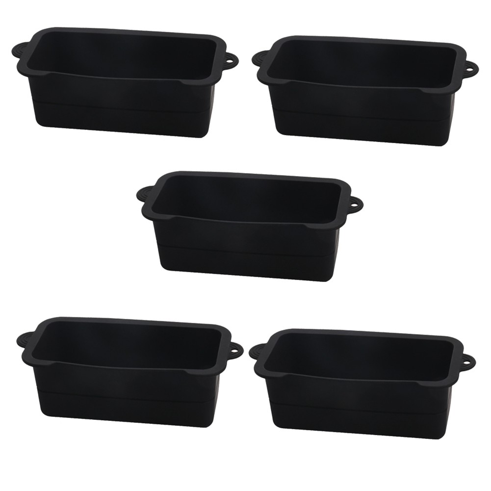 2X(Black Silicone Grease Cup Liner, Reusable Grease Catcher Cup Liner BBQ8572