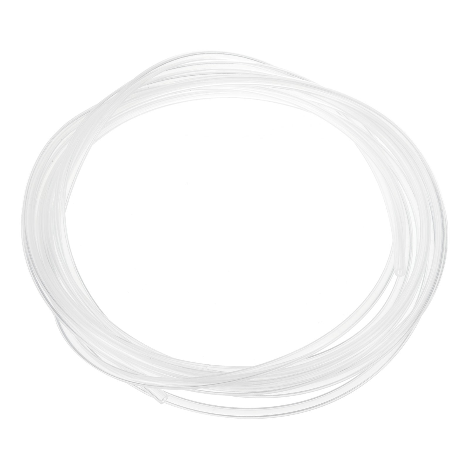 PTFE Tubing Hose 5ft Long, 1mmID 2mmOD 50D Printer Hose White for Convey