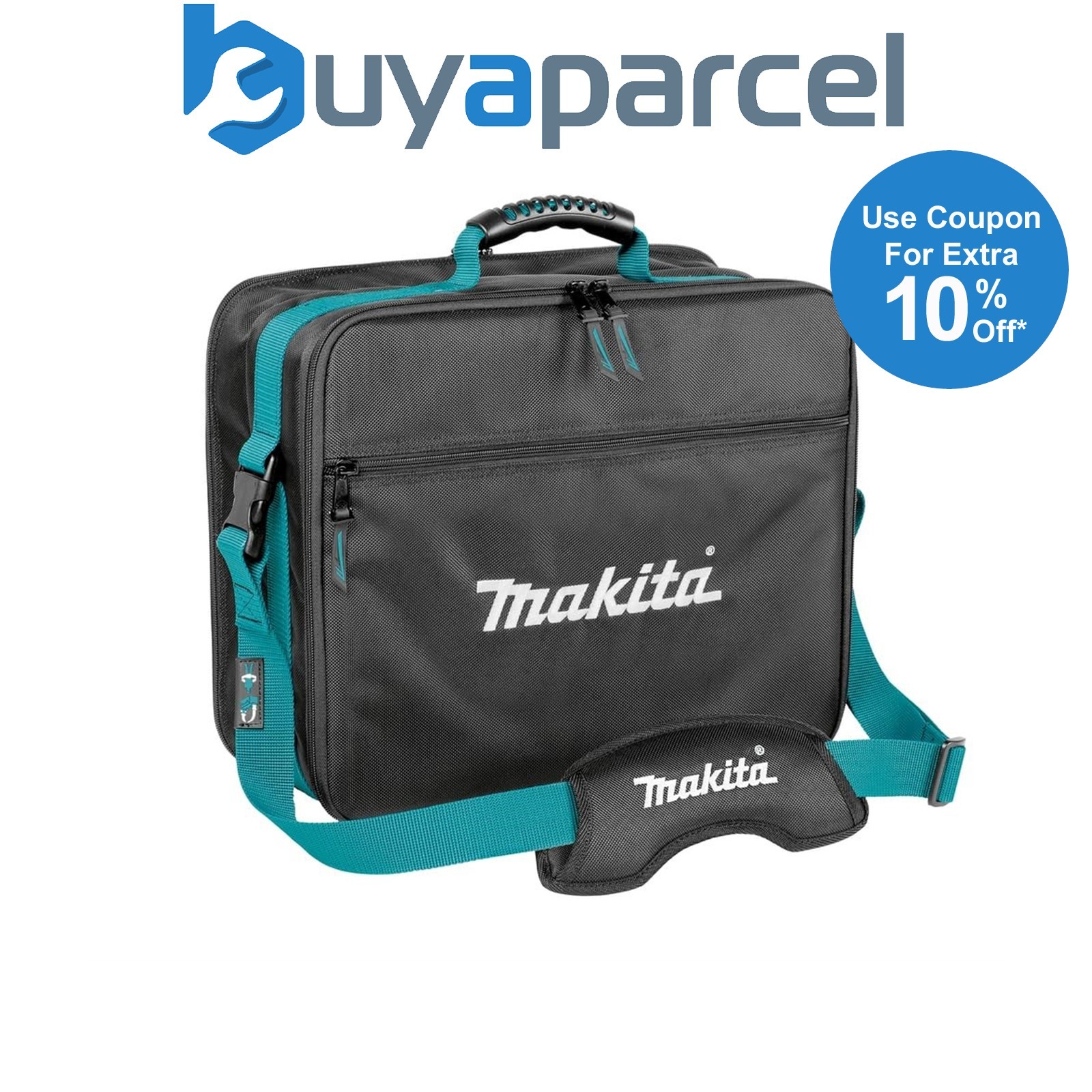 Makita E-15475 Technician Laptop Tool Bag Notebook Case Holdall Shoulder Strap