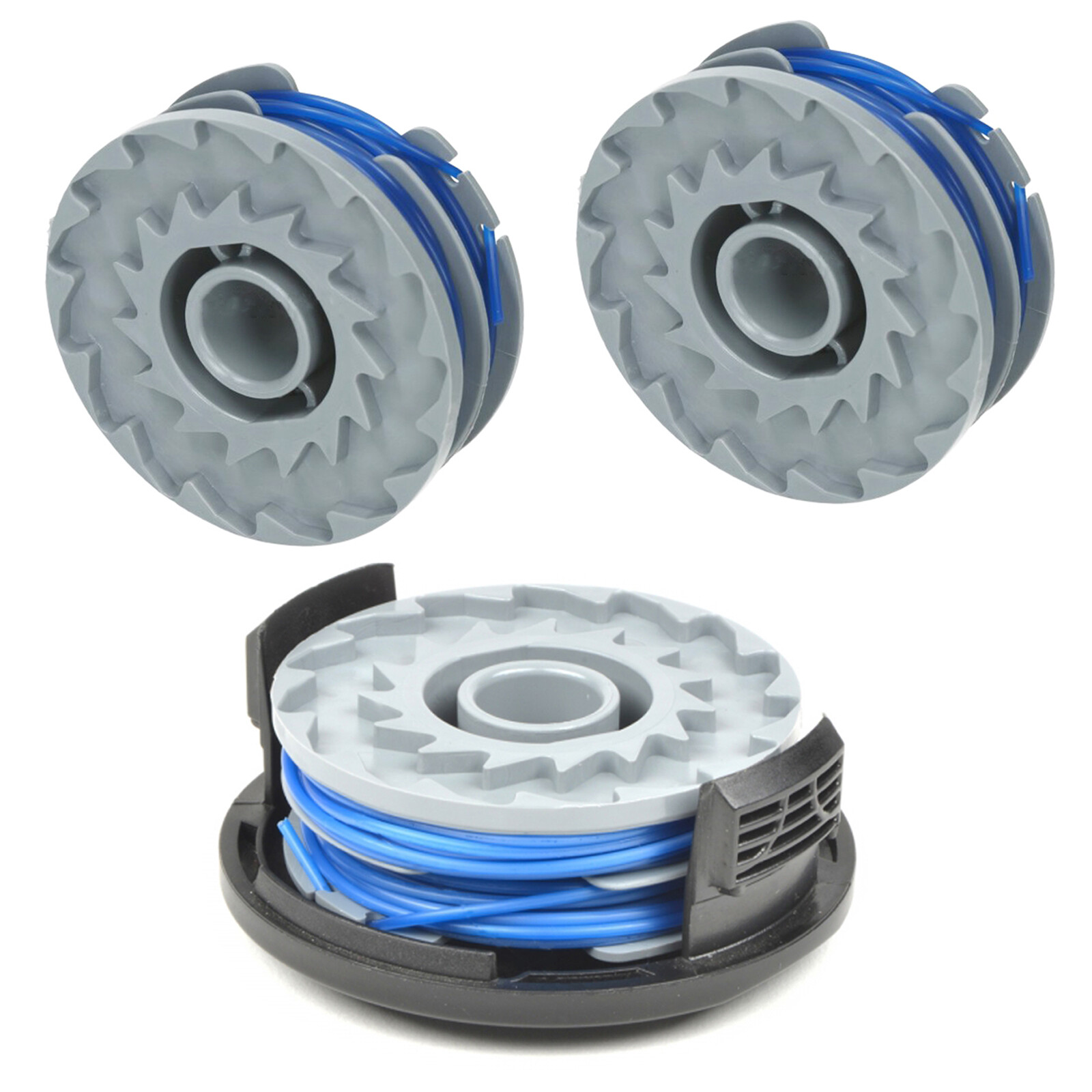 Strimmer Cap + 3 Spool Lines + for RYOBI RLT4027 RLT4125 RLT5027 RLT5125 RLT5127