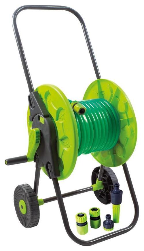 Hose Cart Reel with 30m Garden Hose Pipe - GH720