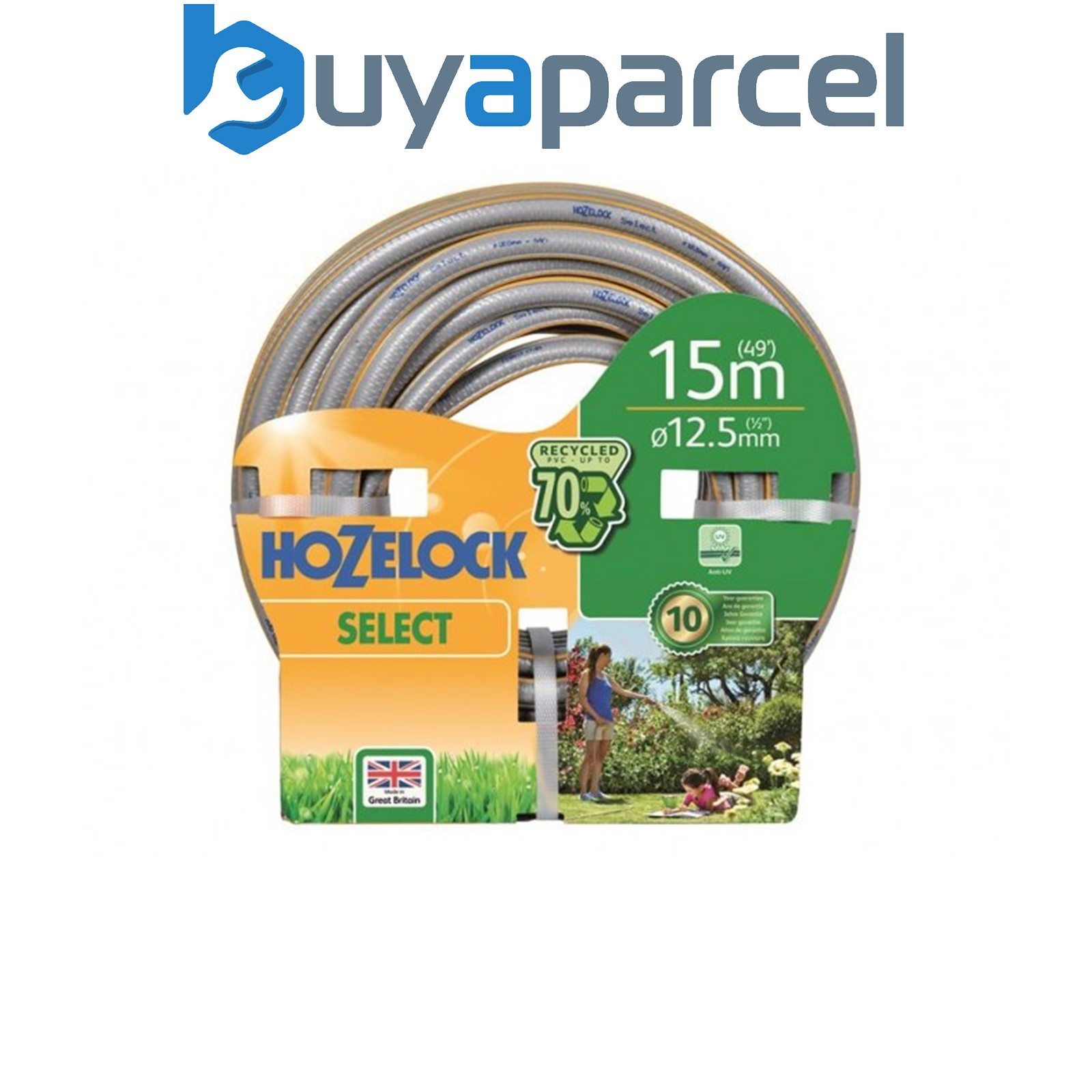 Hozelock 7215 15m Maxi Plus Starter Hose Garden Hose Pipe Watering