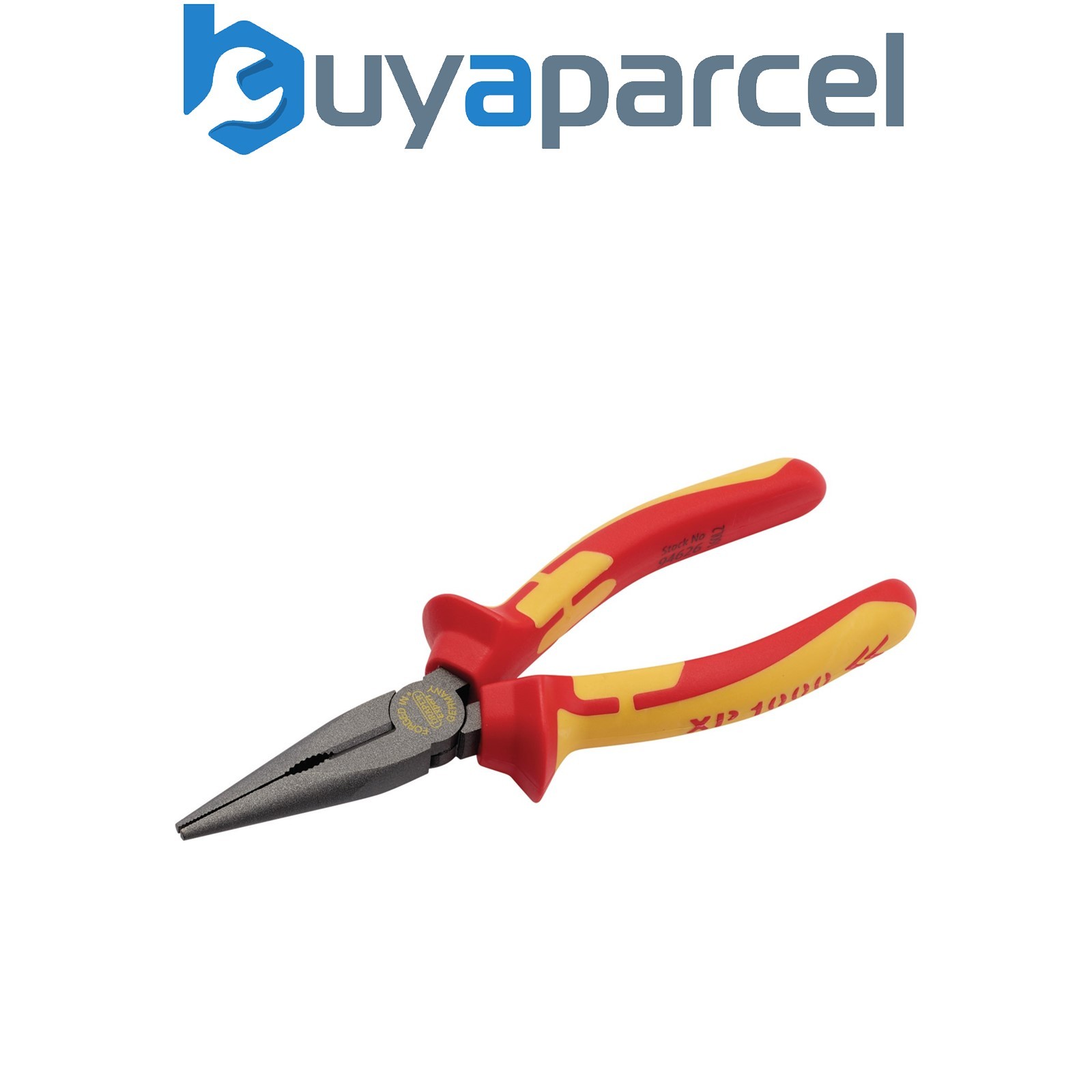 Draper 94626 XP1000 VDE Long Nose Pliers, 160mm