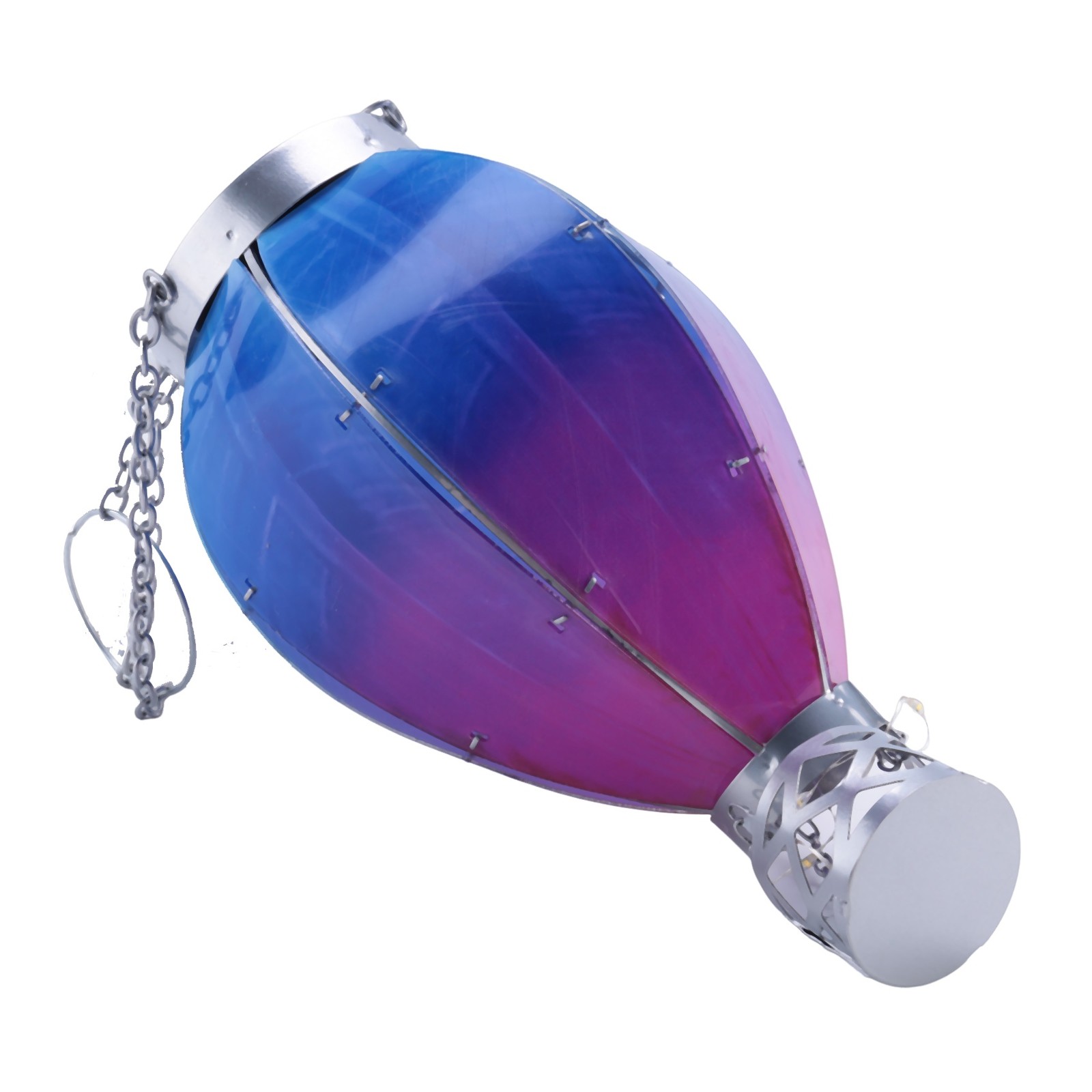 8X(Glass Hanging Solar-Powered LED Lights Portable Decorative U4P8)1008