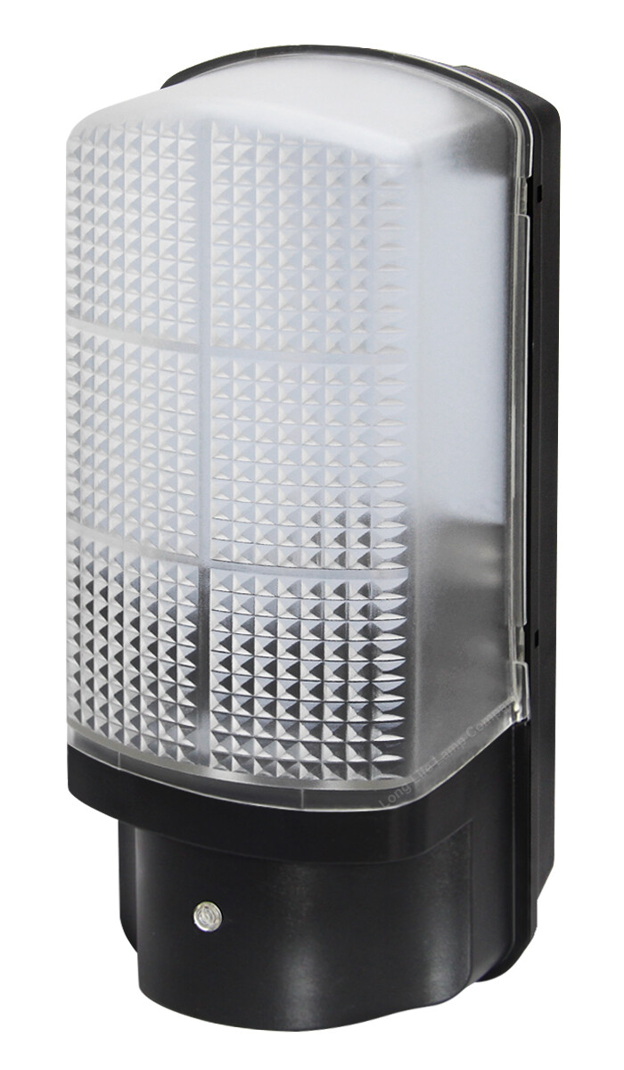 7w LED Outdoor Bulkhead Dusk to Dawn Sensor Security Light Warm White ZLC031WW