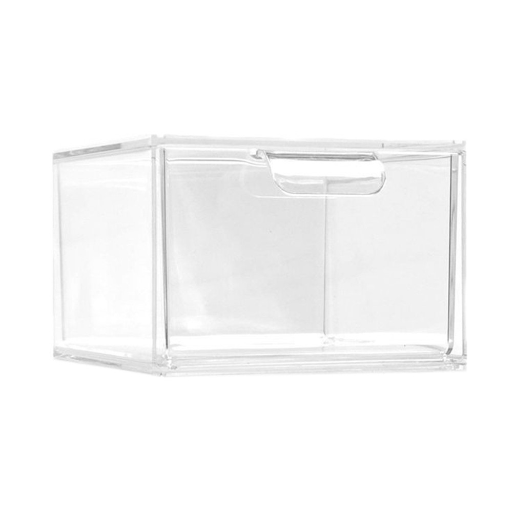Stackable Makeup Organizer and Storage, Acrylic Organizers, Clear Plastic4502