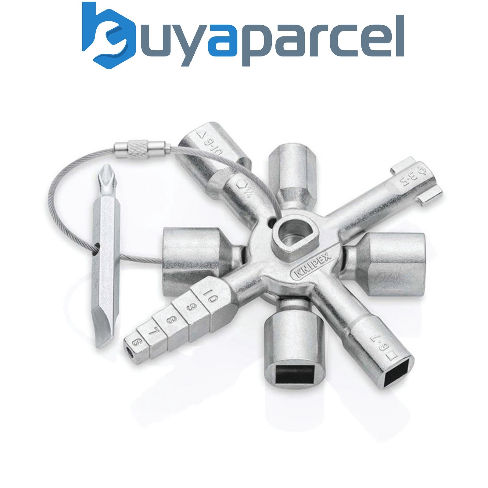 Draper 23608 KNIPEX 00 11 01 TwinKey Control Cabinet Key for Standard Cabinets a