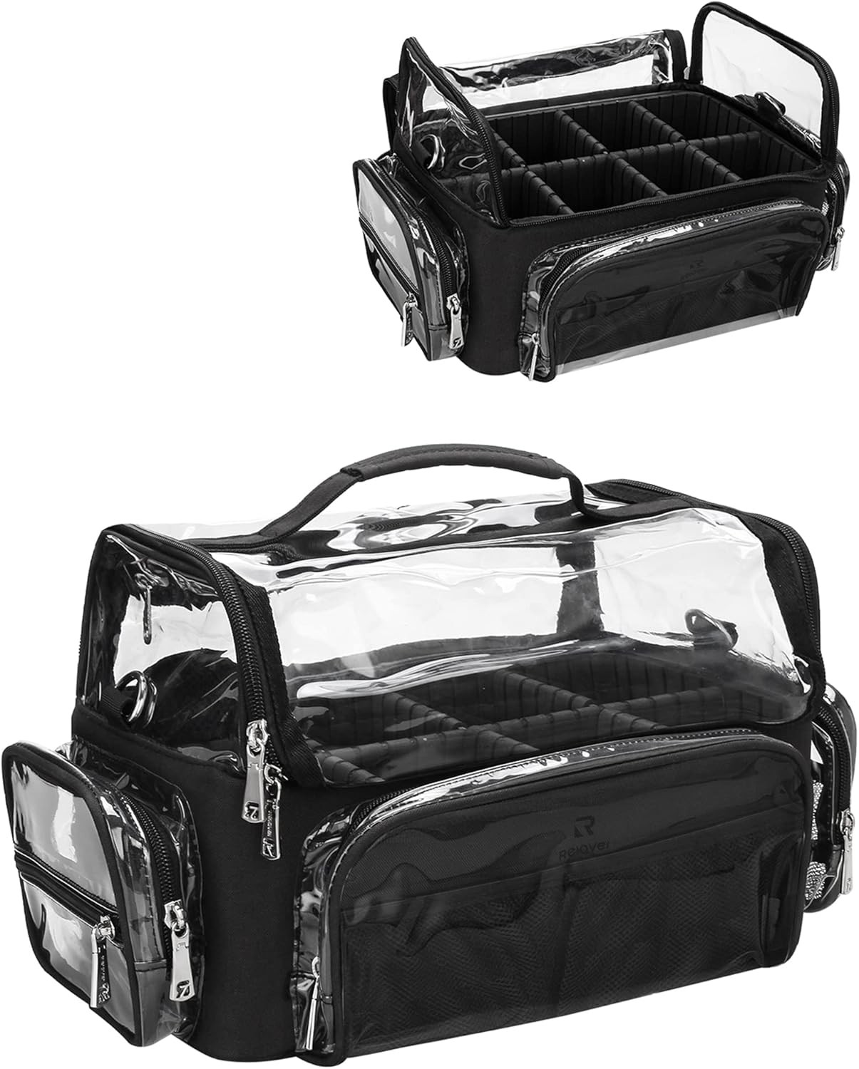 Relavel Makeup Brush Case - Extra Large, Professional Makeup Brush Holder Makeu