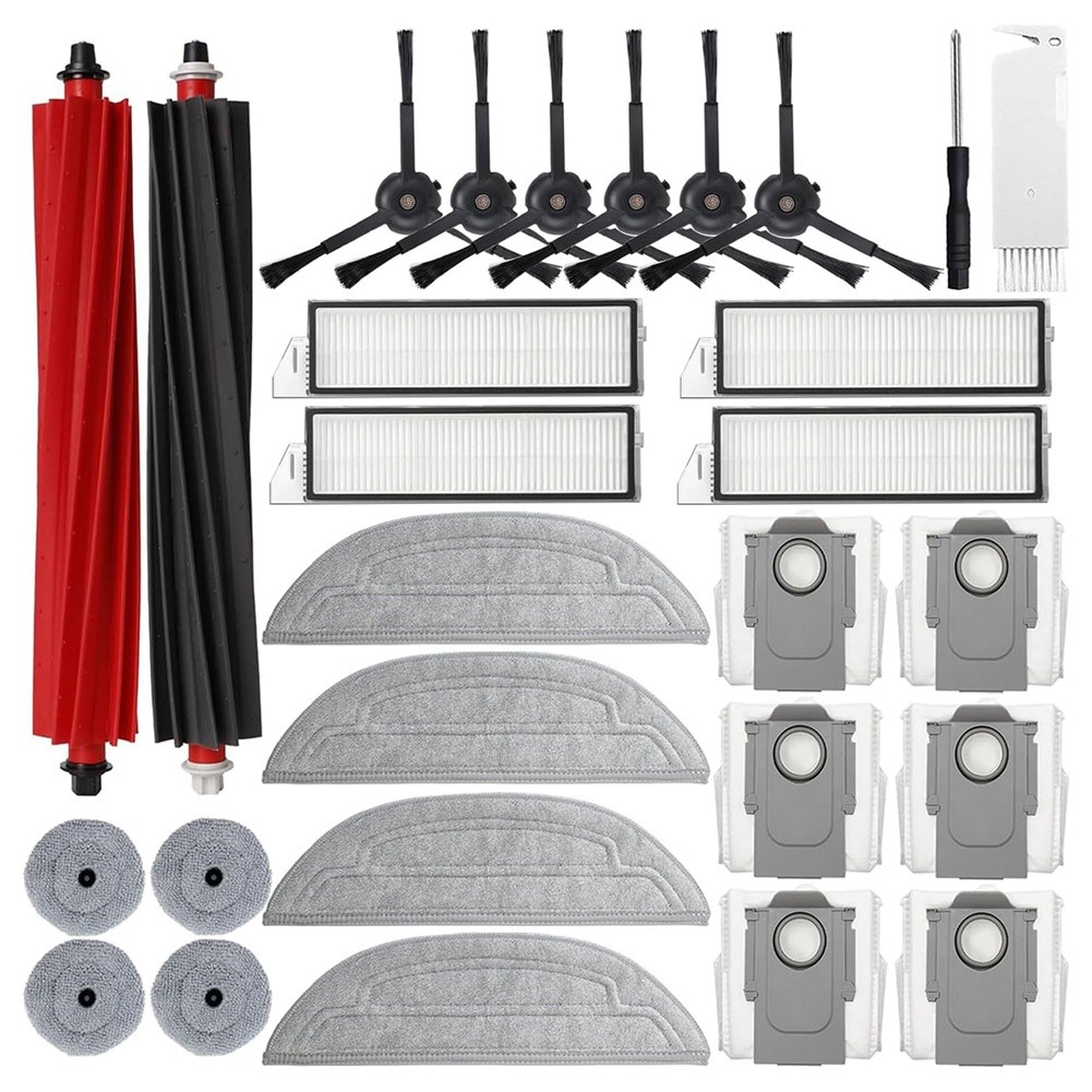 For S8 MaxV Ultra Robot Vacuum Cleaner Main Side Brush Hepa Mop9634