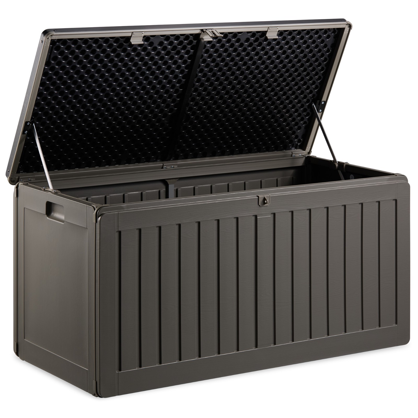 VonHaus 270L Garden Storage Box – Lockable Weatherproof Outdoor Utility Chest