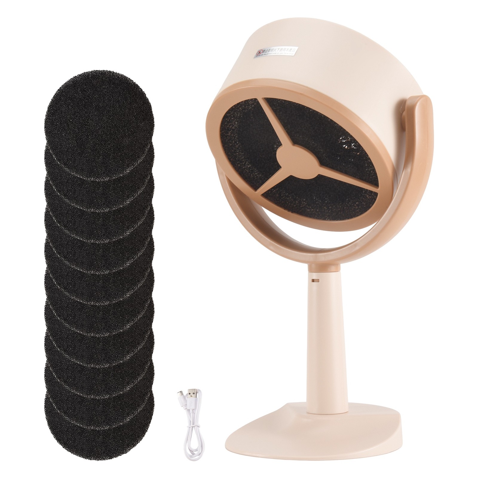 Portable Smoke Purifier Portable Kitchen Exhaust Fan Desktop Range Hoods4522