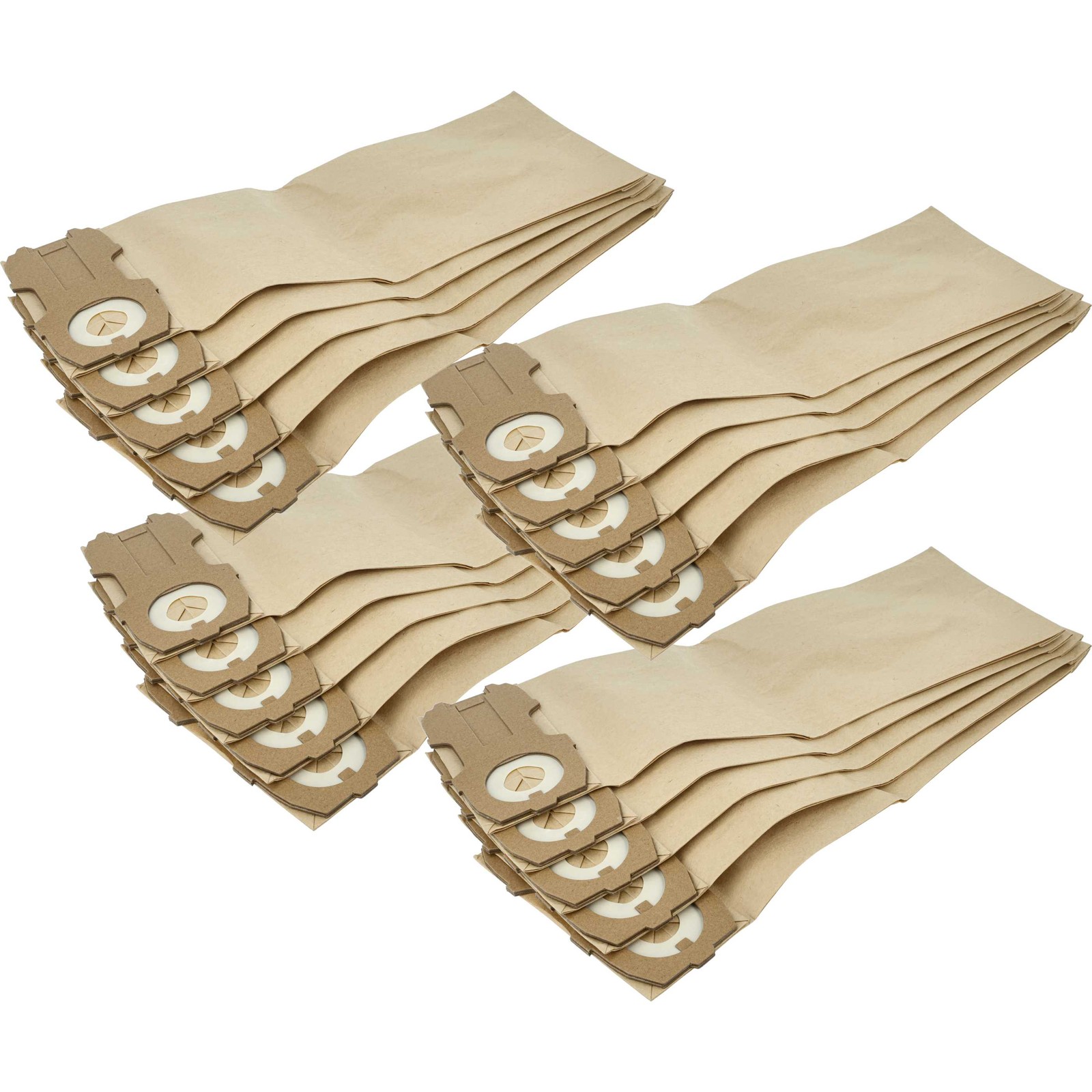 20 Hoover Dust Bags for Swirl V62 Paper