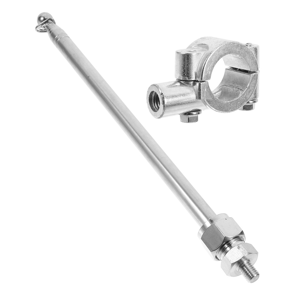 3X(Bike Flag Pole Motorcycle Flagpole Cycling Handlebar Holder Mounting2257