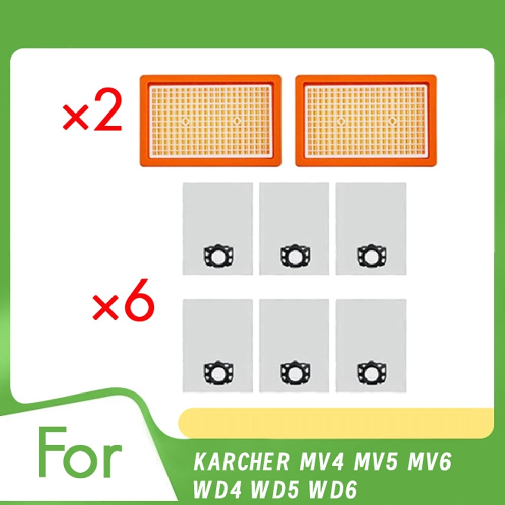 For MV4 MV5 MV6 WD4 WD5 WD6 Vacuum Cleaner 2.863-005.0 Hepa Replacement5395