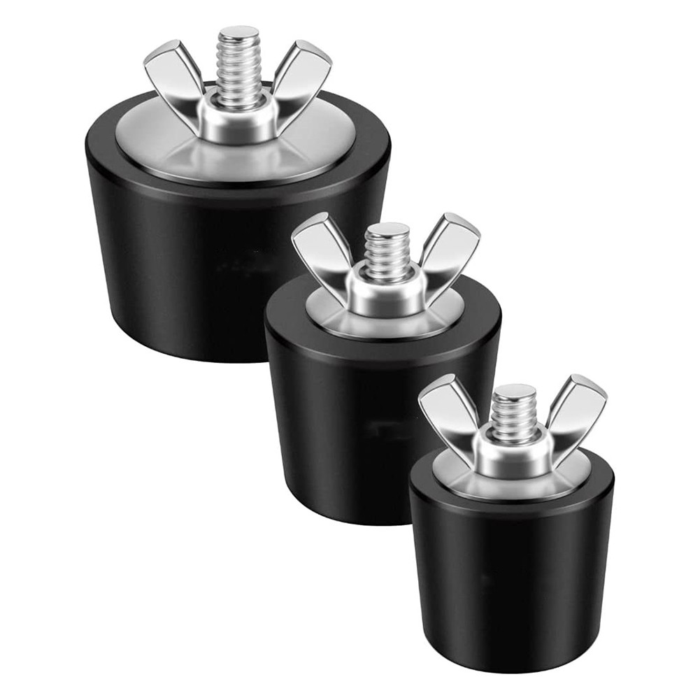 3X(3PCS Pool Winterizing Plugs, 3 Sizes, 1Inch, 1.25Inch & 1.5Inch,5247