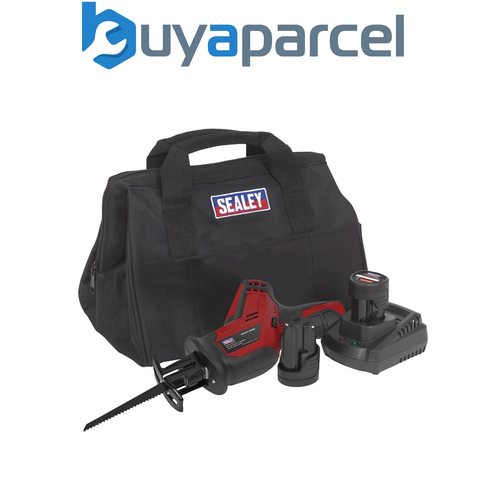 Sealey CP1208KIT SV12 Series Cordless Reciprocating Saw Kit 12V - 2 Batteries