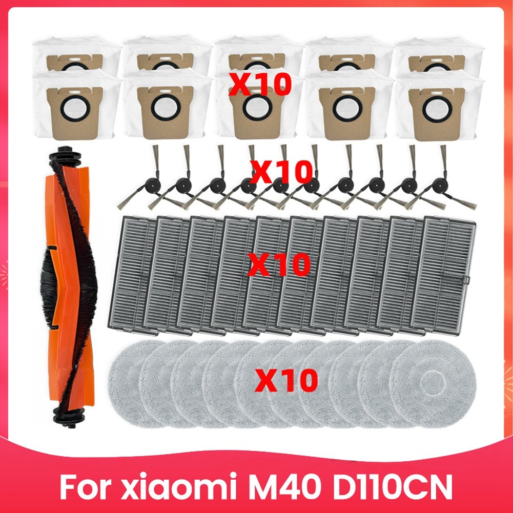 For  M40 D110CN Vacuum Parts Main Tricut Main Roller Side Brush Hepa 1920
