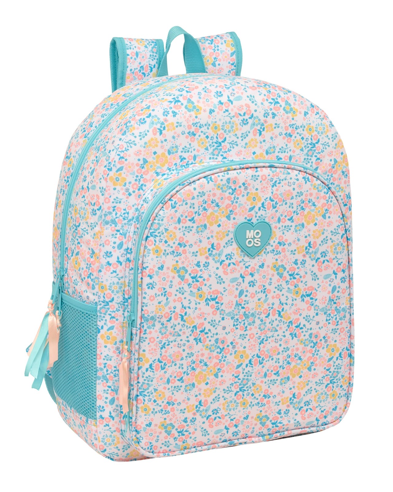 MOOS FIORI – Children's School Backpack, Children's Backpack, Adaptable to Troll