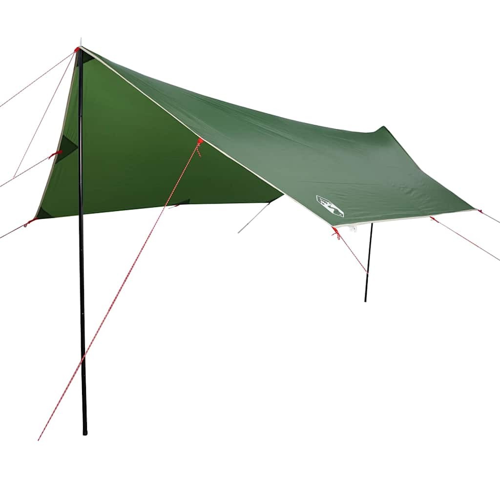 Camping Tarp Outdoor Patio Tarpaulin Shelter Sunshade Green Waterproof vidaXL