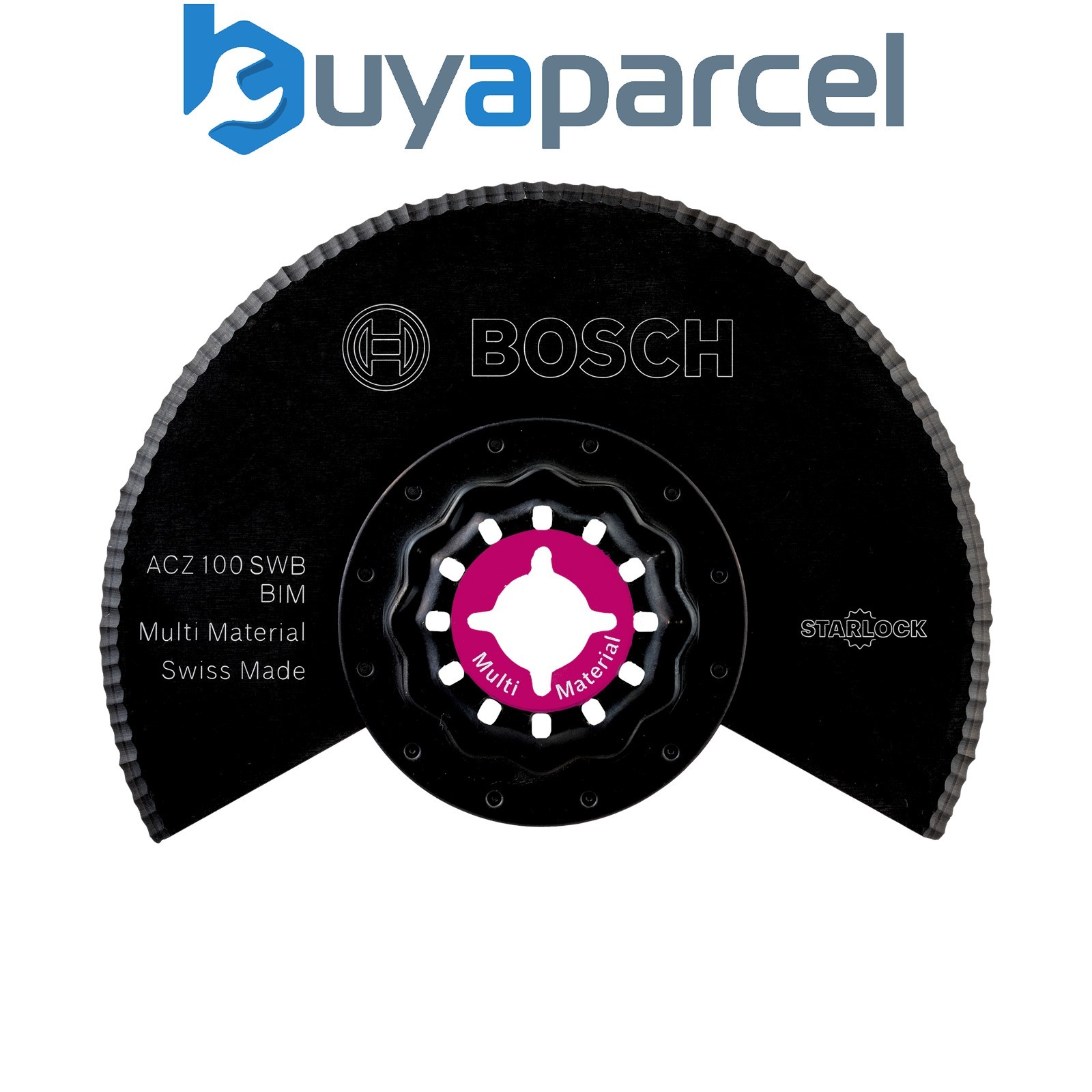 Bosch Starlock ACZ 100 SWB BIM Serrated Segment Blade 2609256976