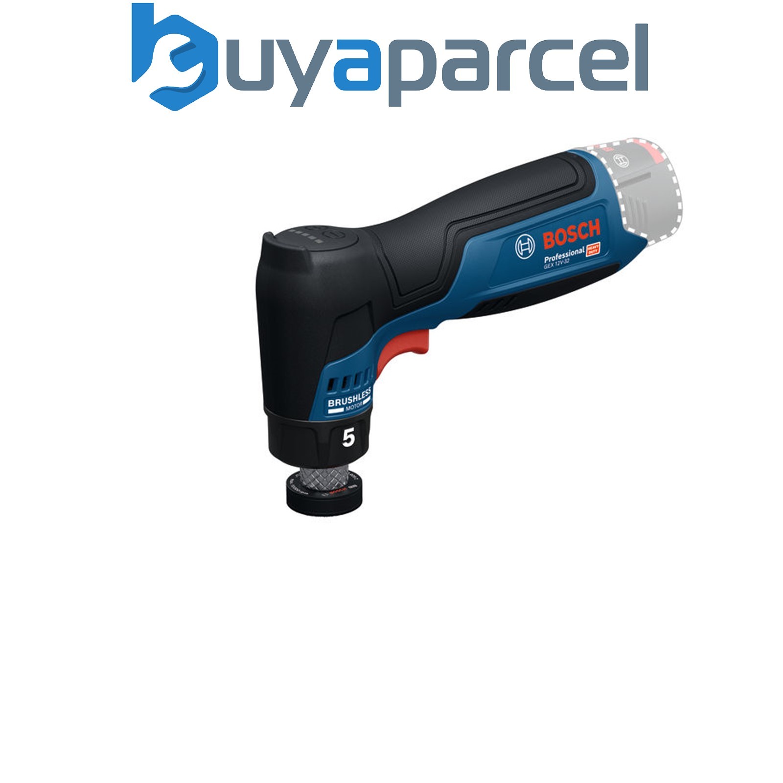Bosch PRO 12v Cordless Random Orbit Sander GEX 12V-32 Carton box 06019L2000