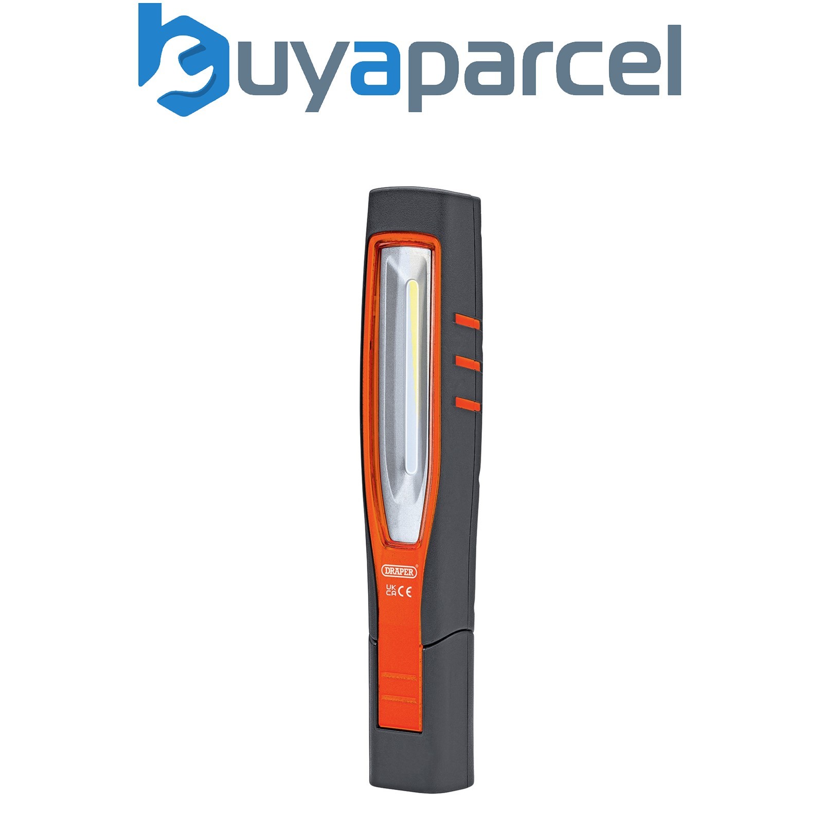 Draper 11761 COB/SMD LED Rechargeable Inspection Lamp, 7W, 700 Lumens, Orange, 1