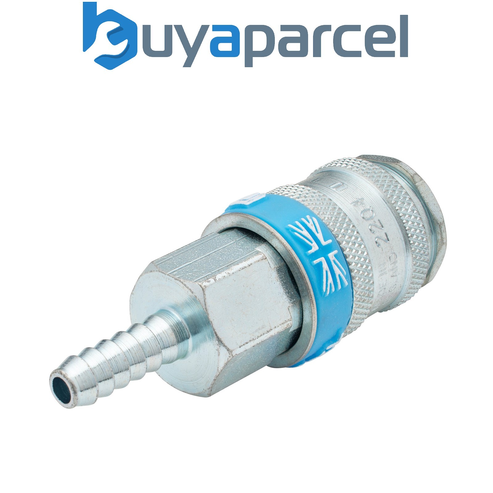 Draper 54410 Euro Coupling Hose Tailpiece, 6mm (Sold Loose)