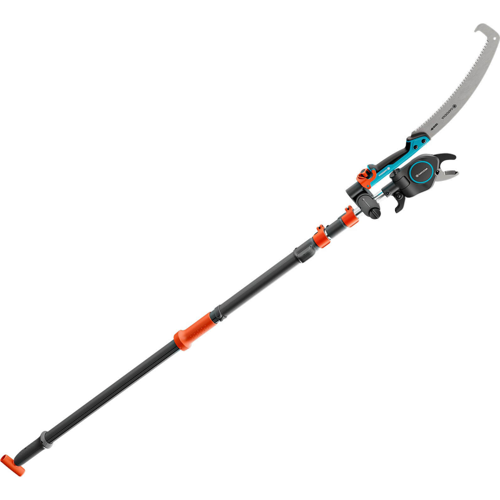 Gardena STARCUT PRO L Bypass Telescopic Tree Pruner and Loppers with Saw 4m