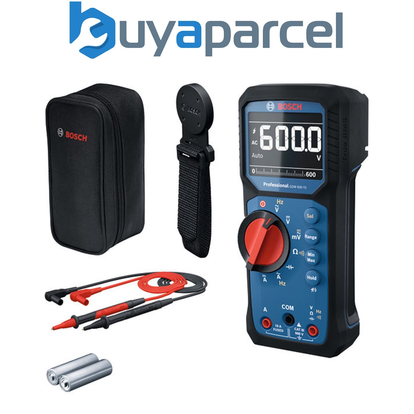 Bosch PRO Digital multimeter GDM 600-15 + MH 1 Carton box 0601077301