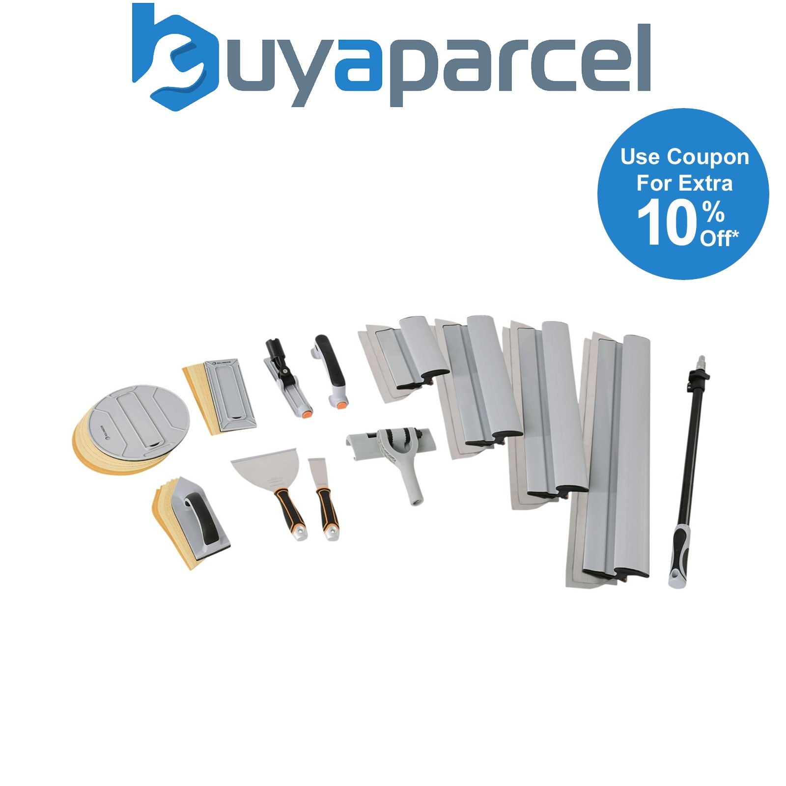 Draper 09642 ROLLINGDOG Wall Surface Preparation Kit (36 Piece)