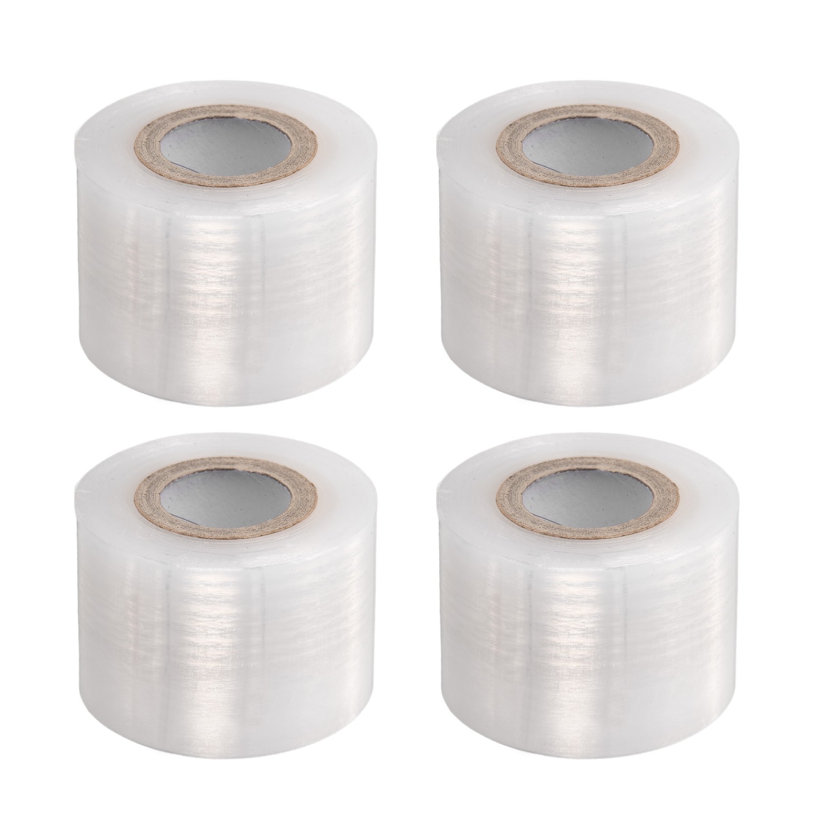 4 Rolls Fruit Tree Grafting Tape 5CM x 100M PE Grafting Film, White