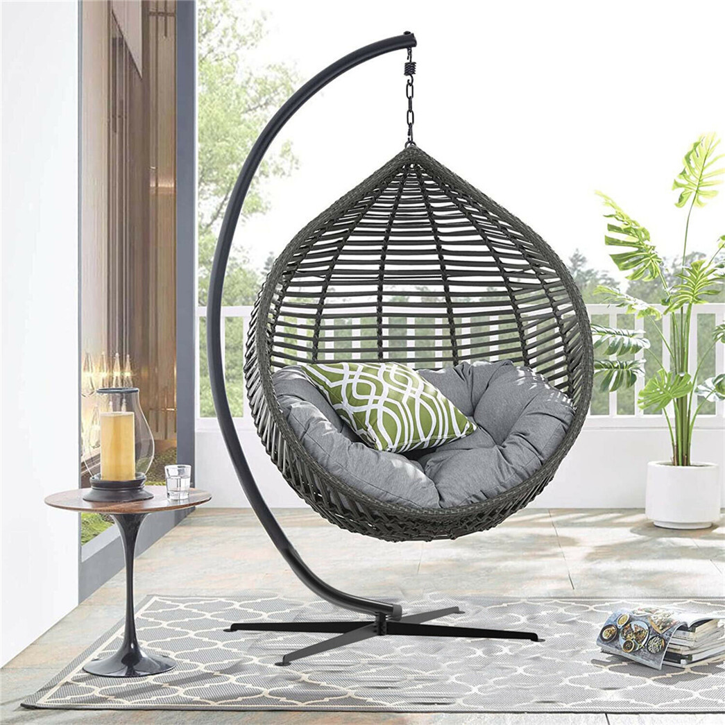 Heavy Duty Garden Hanging Chair Hammocks Swing Egg Chair Pole Frame Stand Only