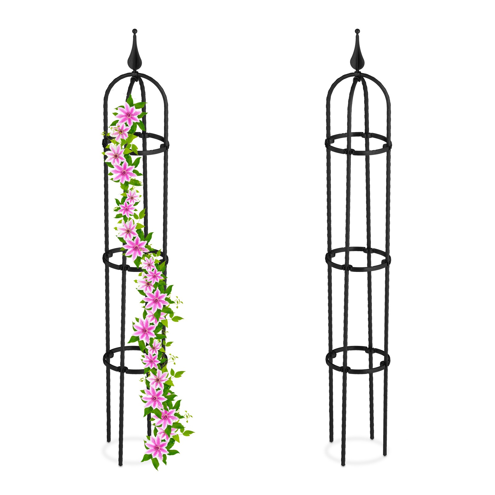 Garden obelisk Climbing Plant Frame Weatherproof Adjustable Vintage Rose Frame
