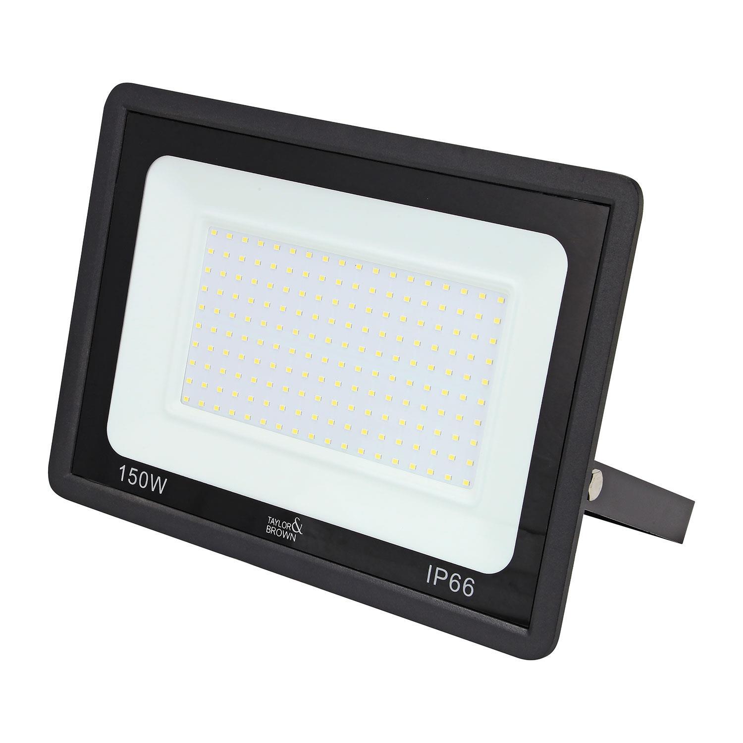 150W LED Security Floodlights Lamp Garden Outdoor Cool White Lights 6500k IP66