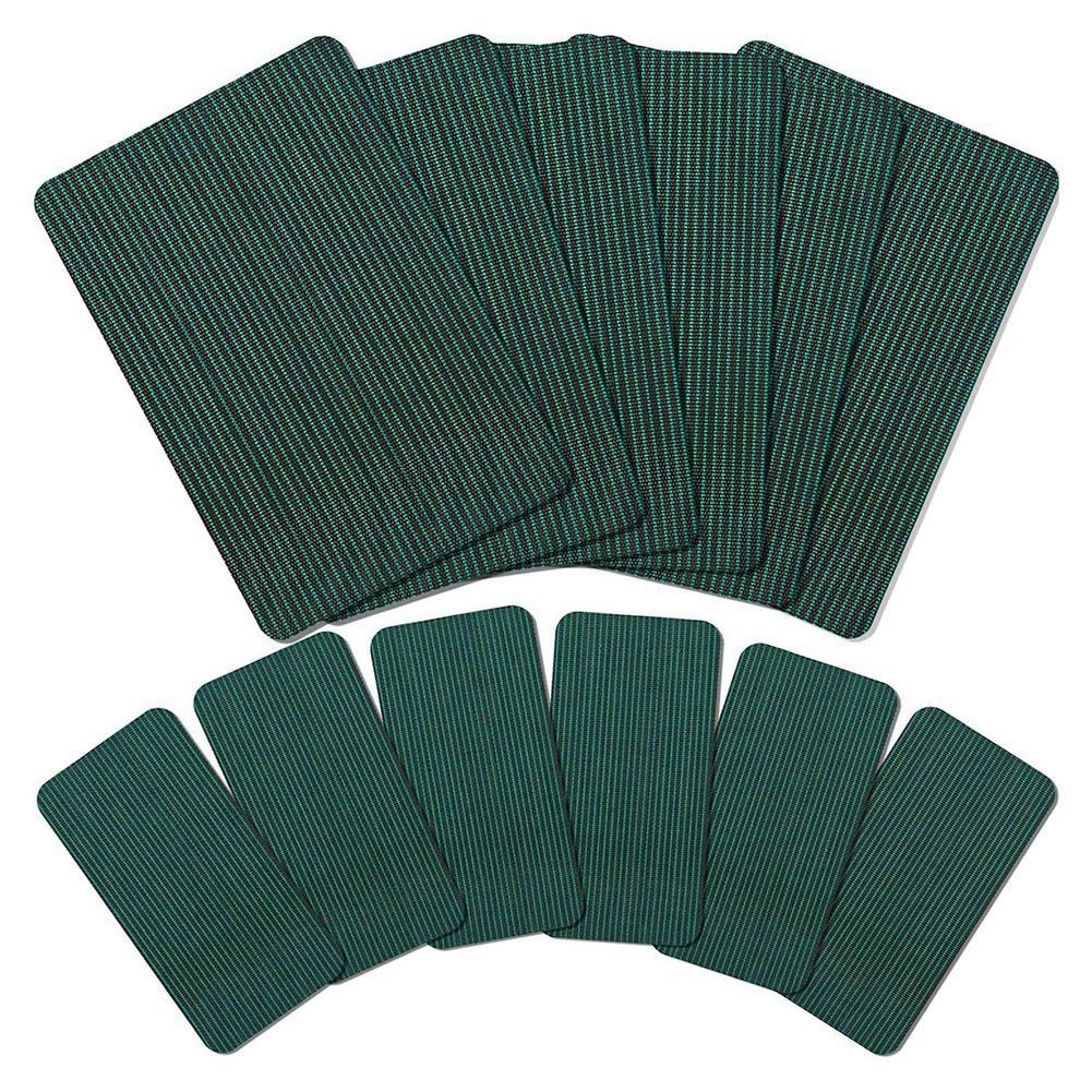 2X(12Pcs Pool Safety Cover Patch,12X8In/4X8in Pool Cover Patches Self8742