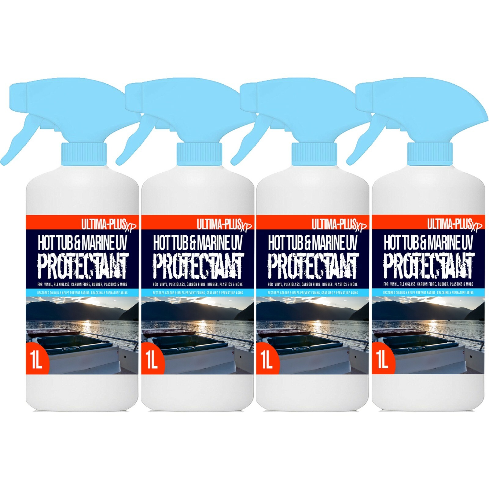 Ultima Plus XP Hot Tub & Marine UV Protectant Spray Dust and Dirt Repellent 4L