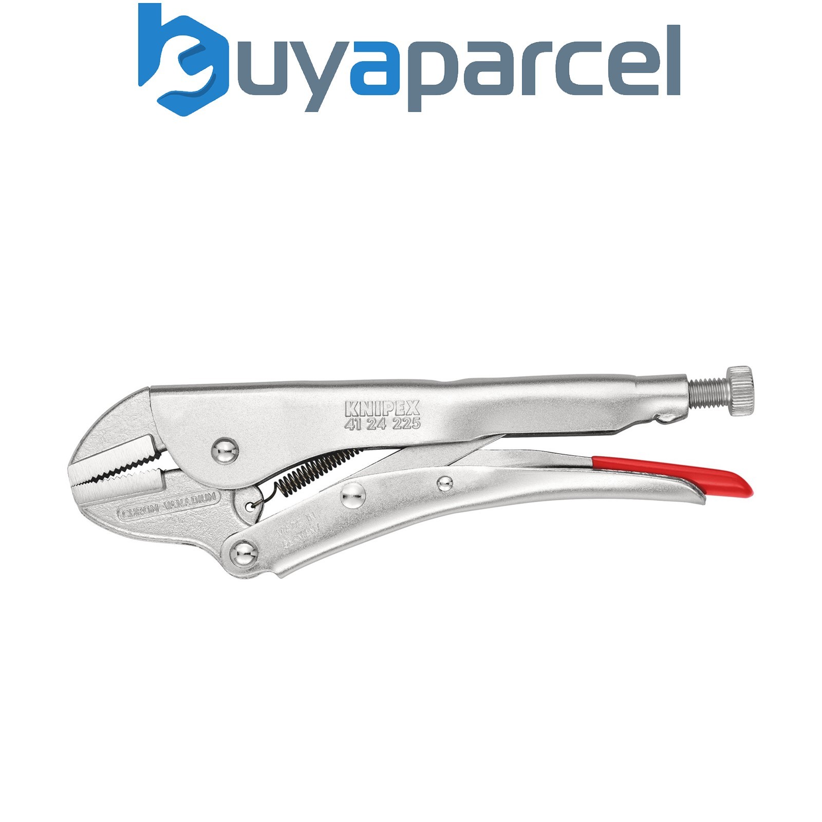 Draper 54218 KNIPEX 41 24 225 Straight Jaw Self Grip Pliers, 225mm